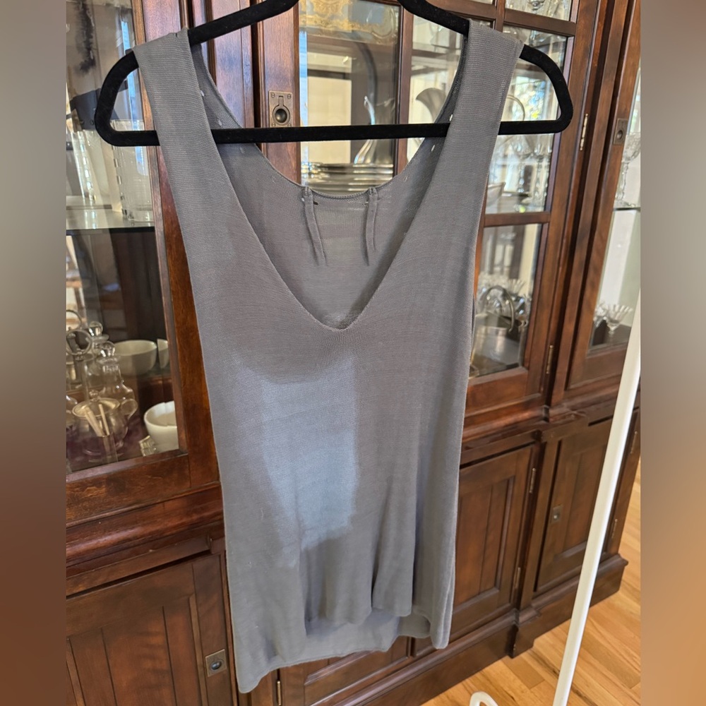 Armani Shirt Deep-V Neckline